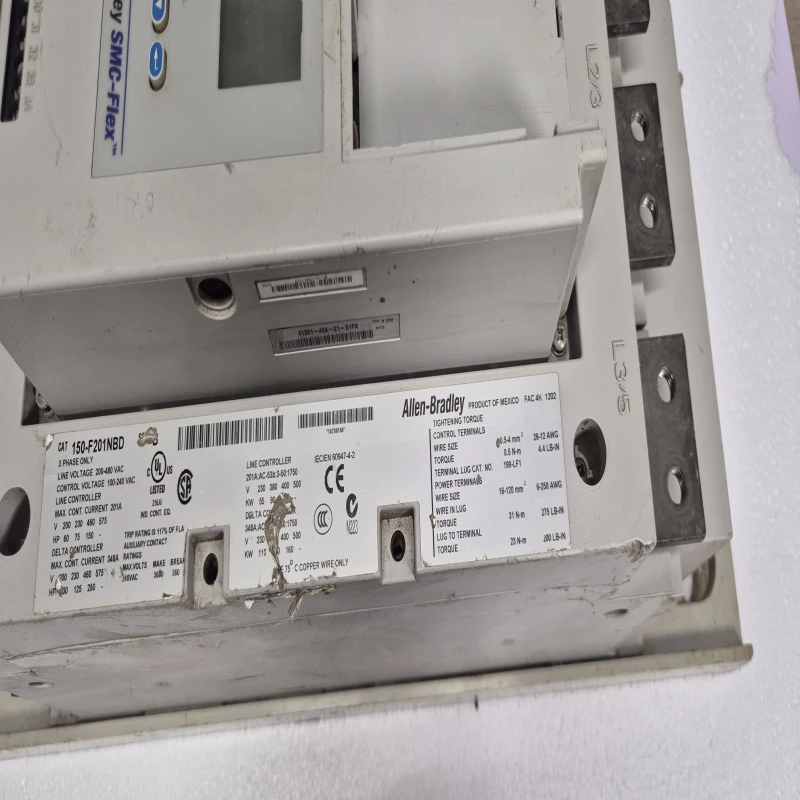 Allen Bradley 150-F201NBD SER B Soft Starter thumbnail 8